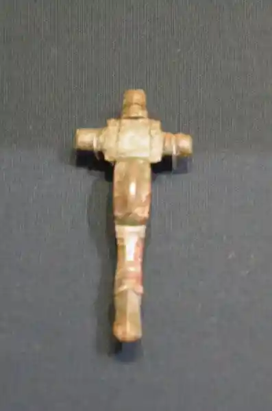 Early Germanic brooch, long cross
